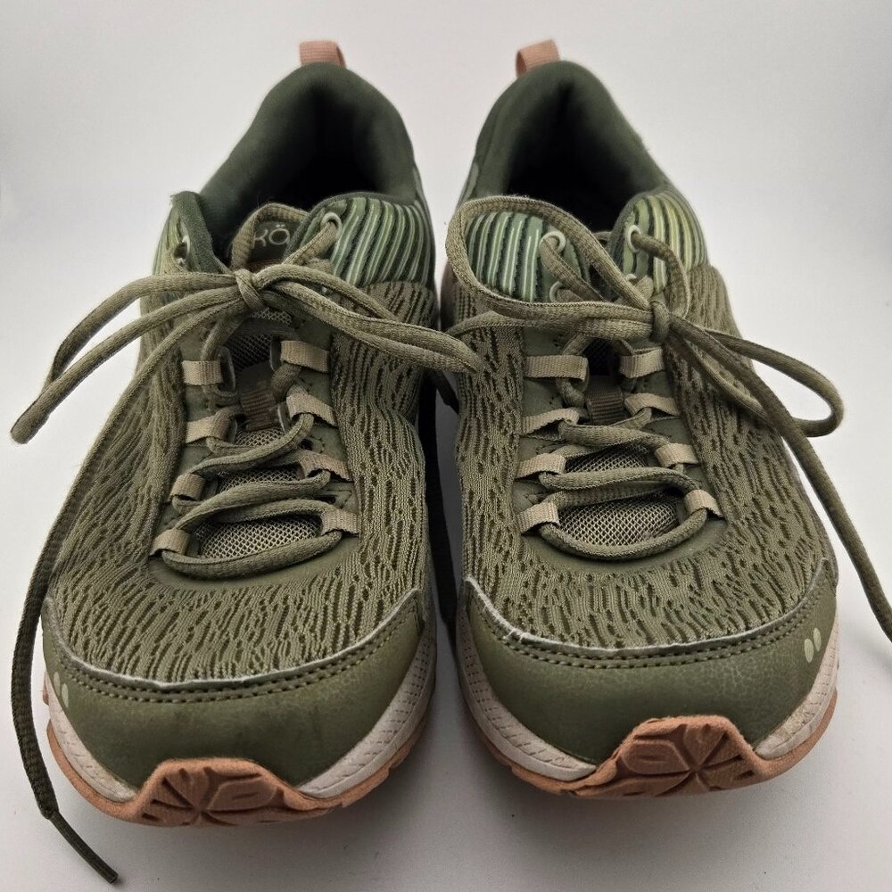 Ryka Balance Walking Sneakers Vetiver Green Womenâs Size 6.5